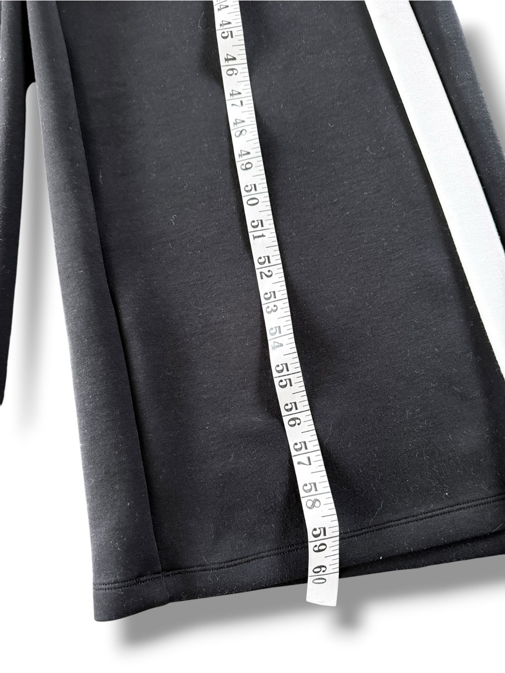 SPANX AirEssentials Stripe Jumpsuit Medium TALL Black White - Picture 10 of 11